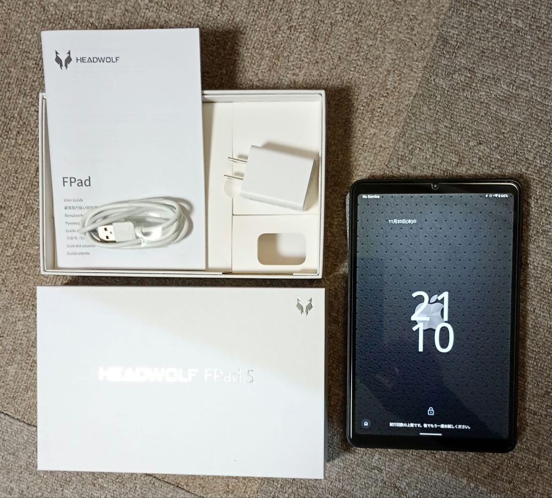 【美品難あり】HEADWOLF Fpad5 タブレット 8GB/128GB