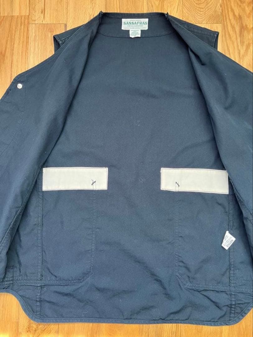 ササフラス sassafras ベスト Mサイズ