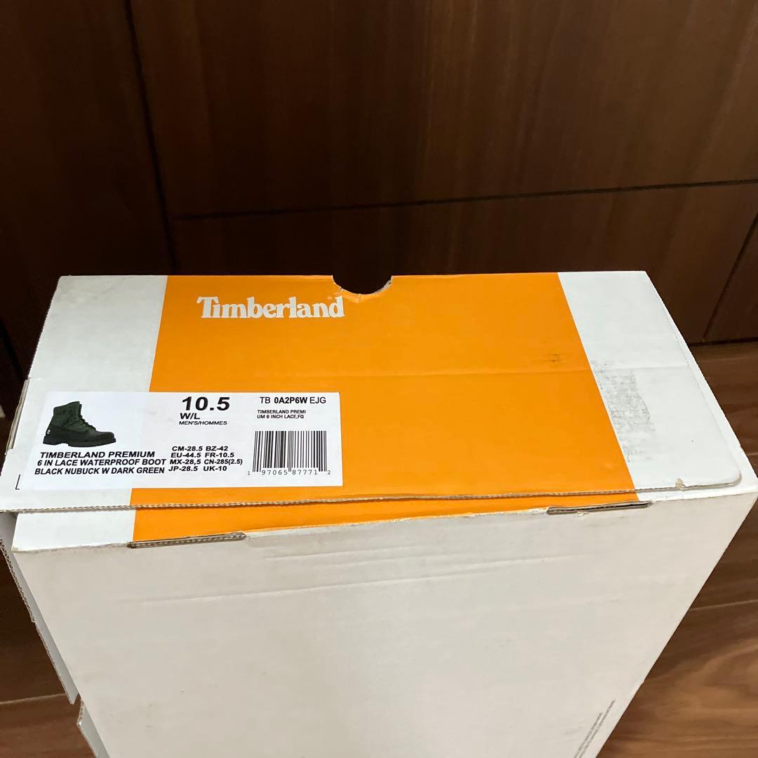 ティンバーランド6インチプレミアムブーツ ダークグリーン 28.5㎝