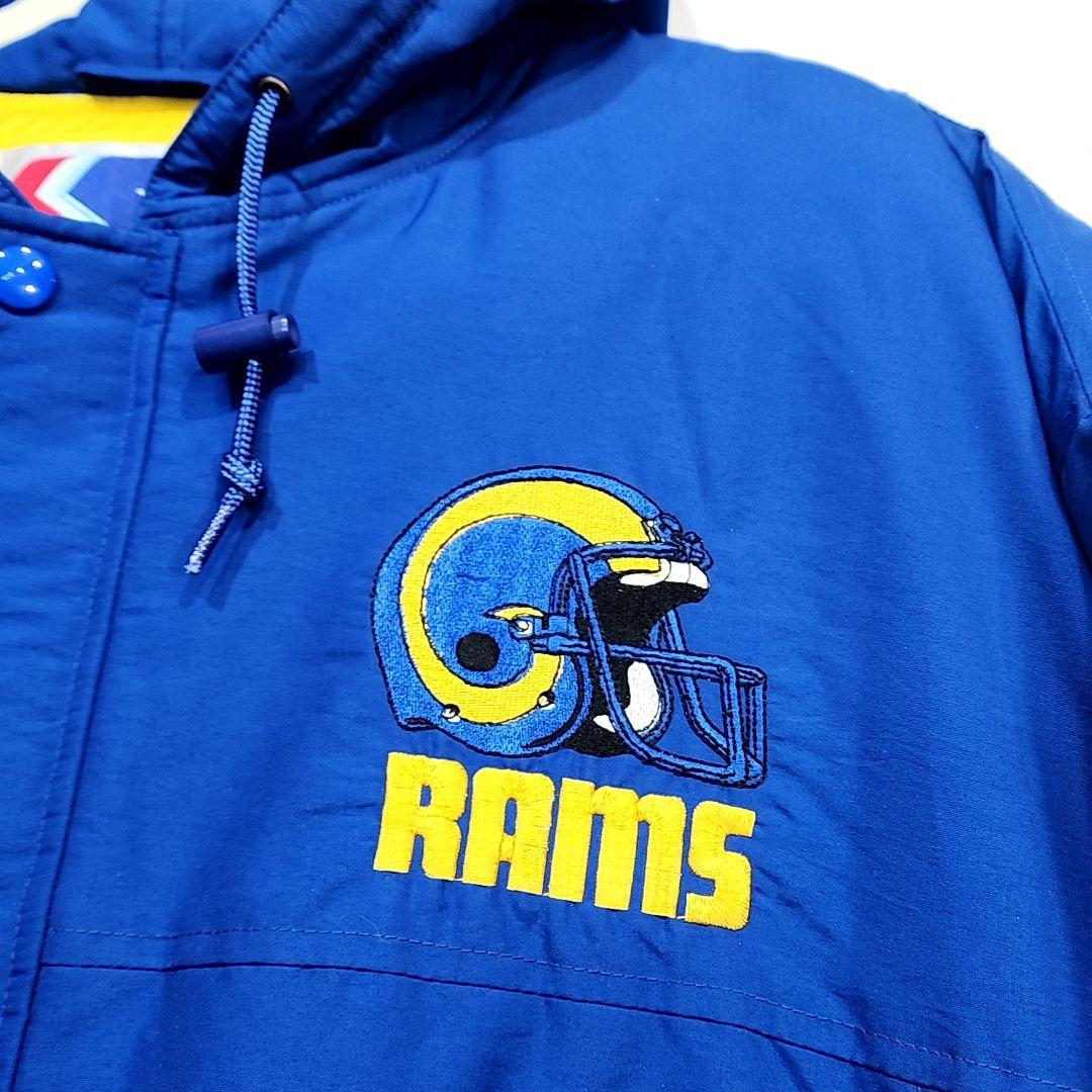 デッドストック 公式 NFL ロサンゼルス ラムズ RAMS 中綿 スタジャン