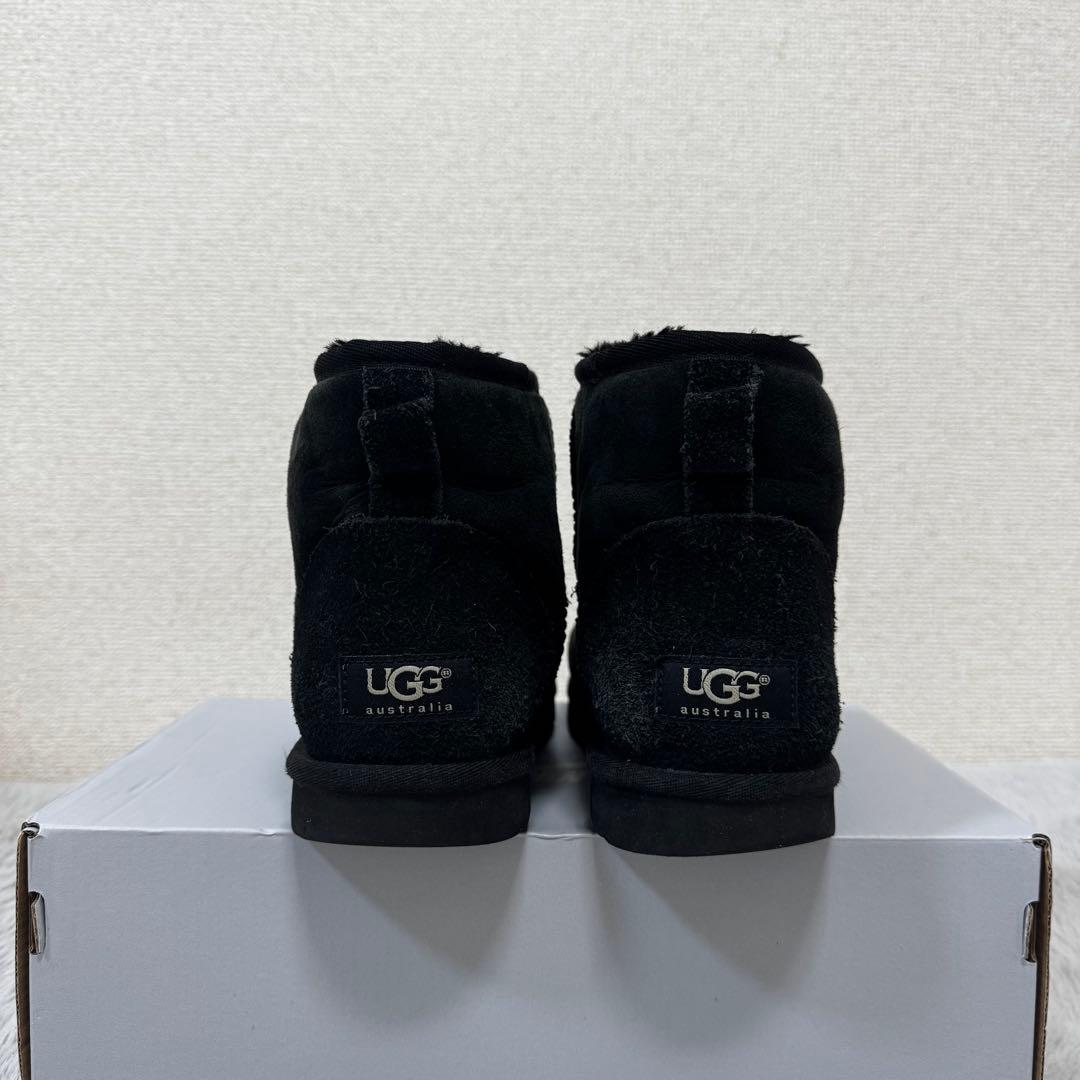 UGG Classic Mini ブラック ムートンブーツ 26cm