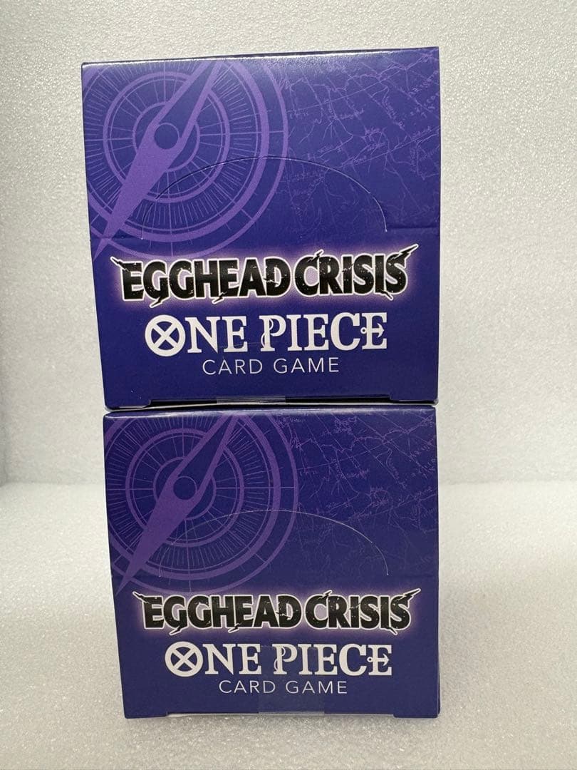EGGHEAD CRISIS ONE PIECE カードゲーム（2箱）　テープ付