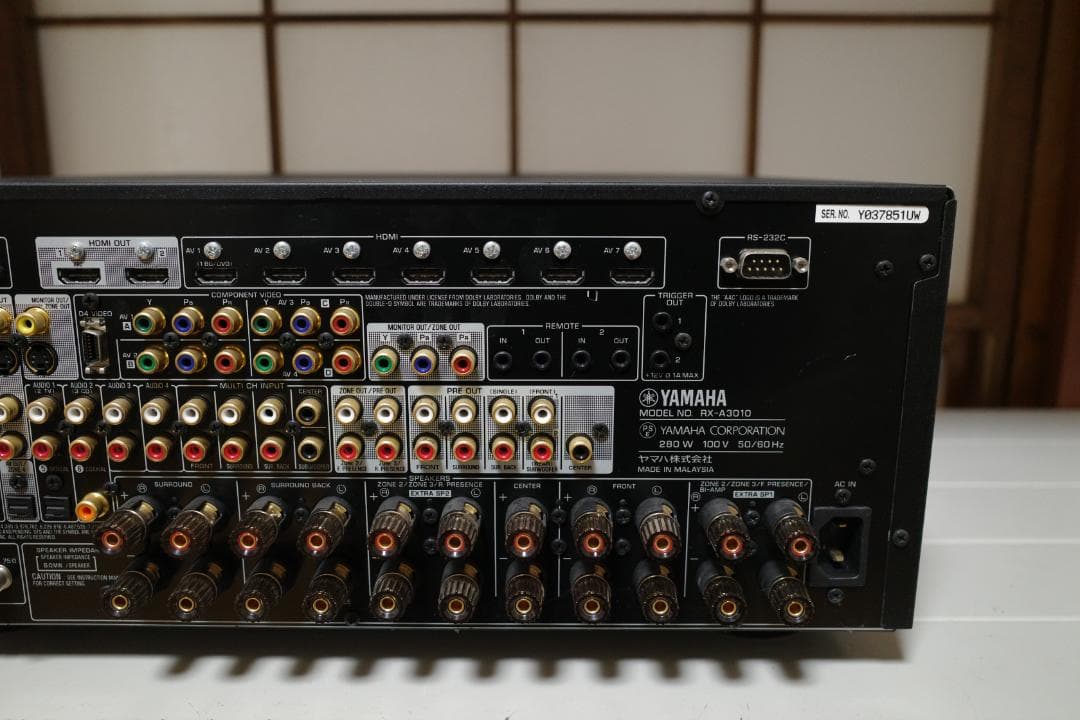 ヤマハ　YAMAHA　AVアンプ　AVENTAGE　RX-A3010　ジャンク
