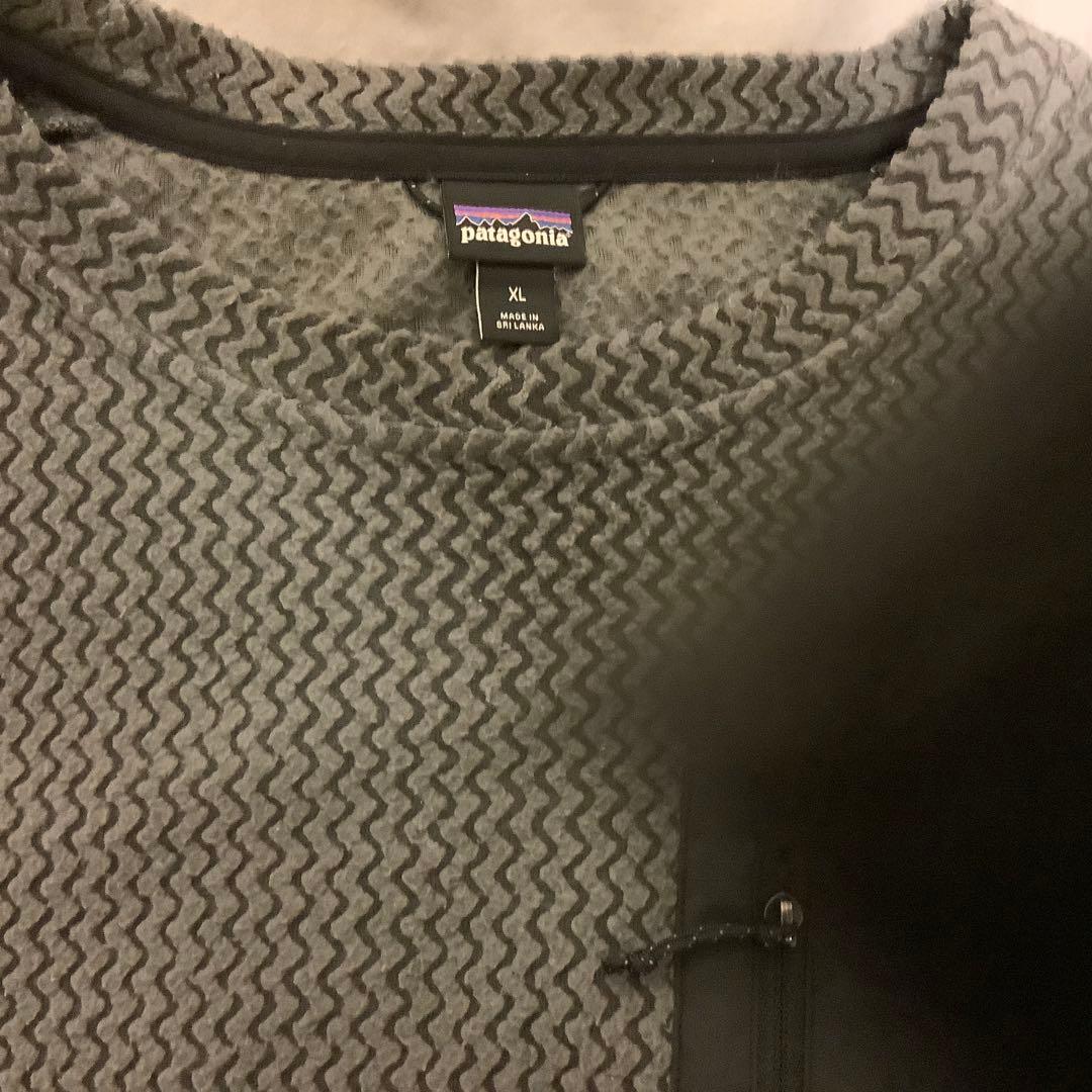 パタゴニア　メンズ　R1エア　クルー　プルオーバー　グリッドフリー