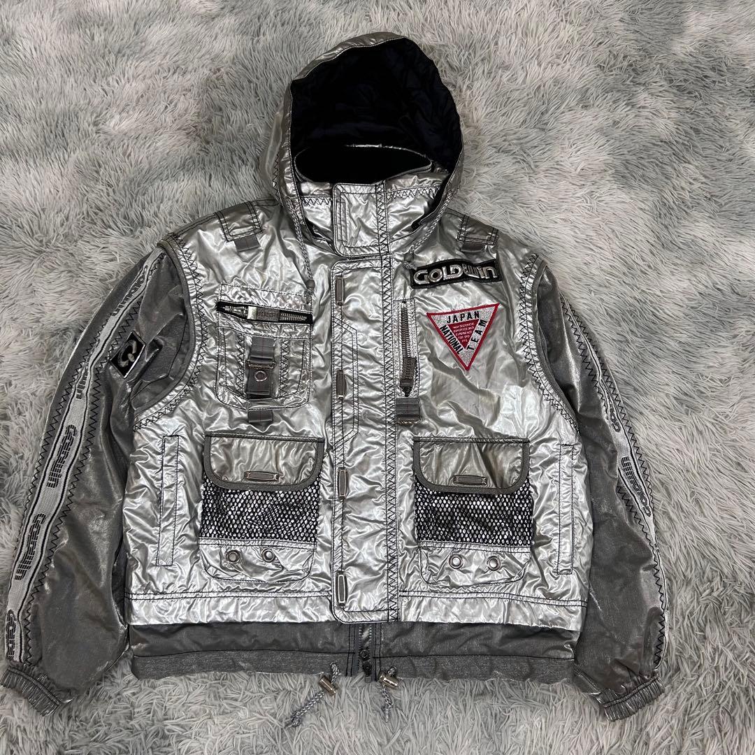 m5952【ゴールドウイン 日本代表 ナショナルチーム】スキーウェア 上下 L