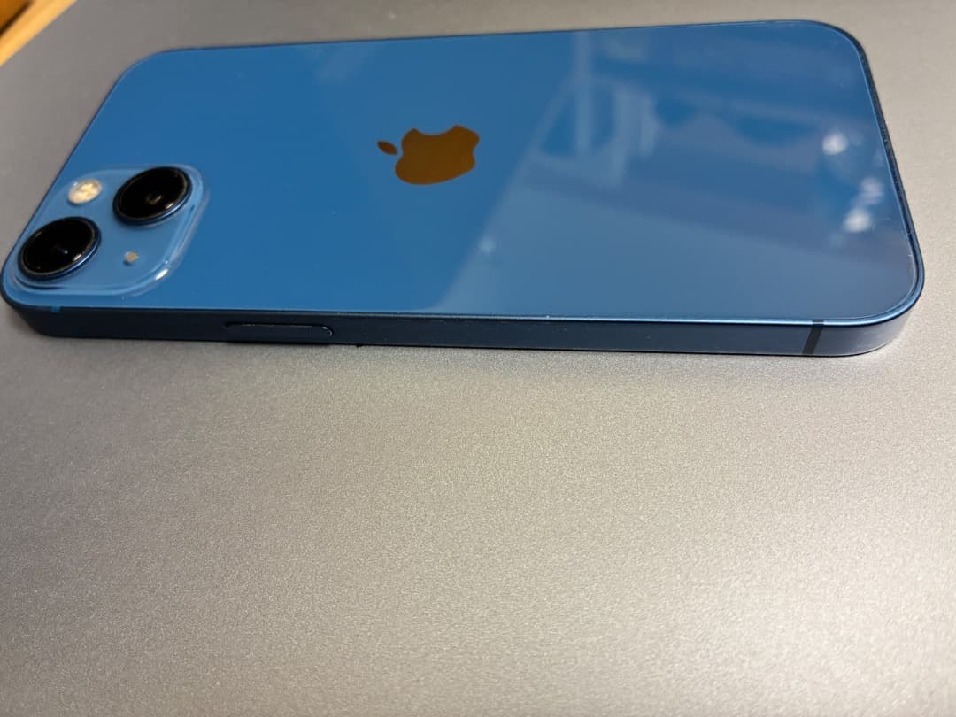 【美品】Apple iPhone 13 ブルー 128GB SIMフリー