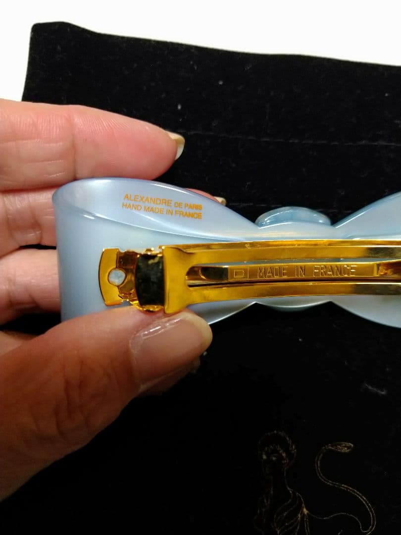 アレクサンドルドゥパリ キティリボン バレッタ