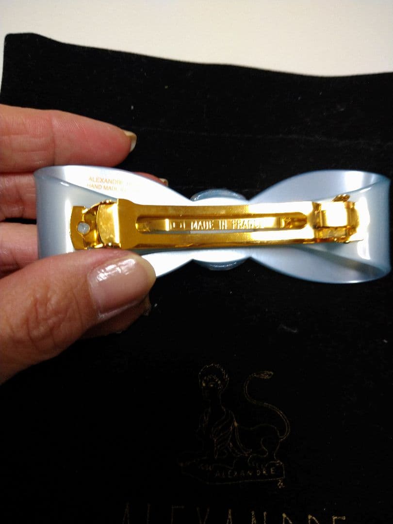 アレクサンドルドゥパリ キティリボン バレッタ