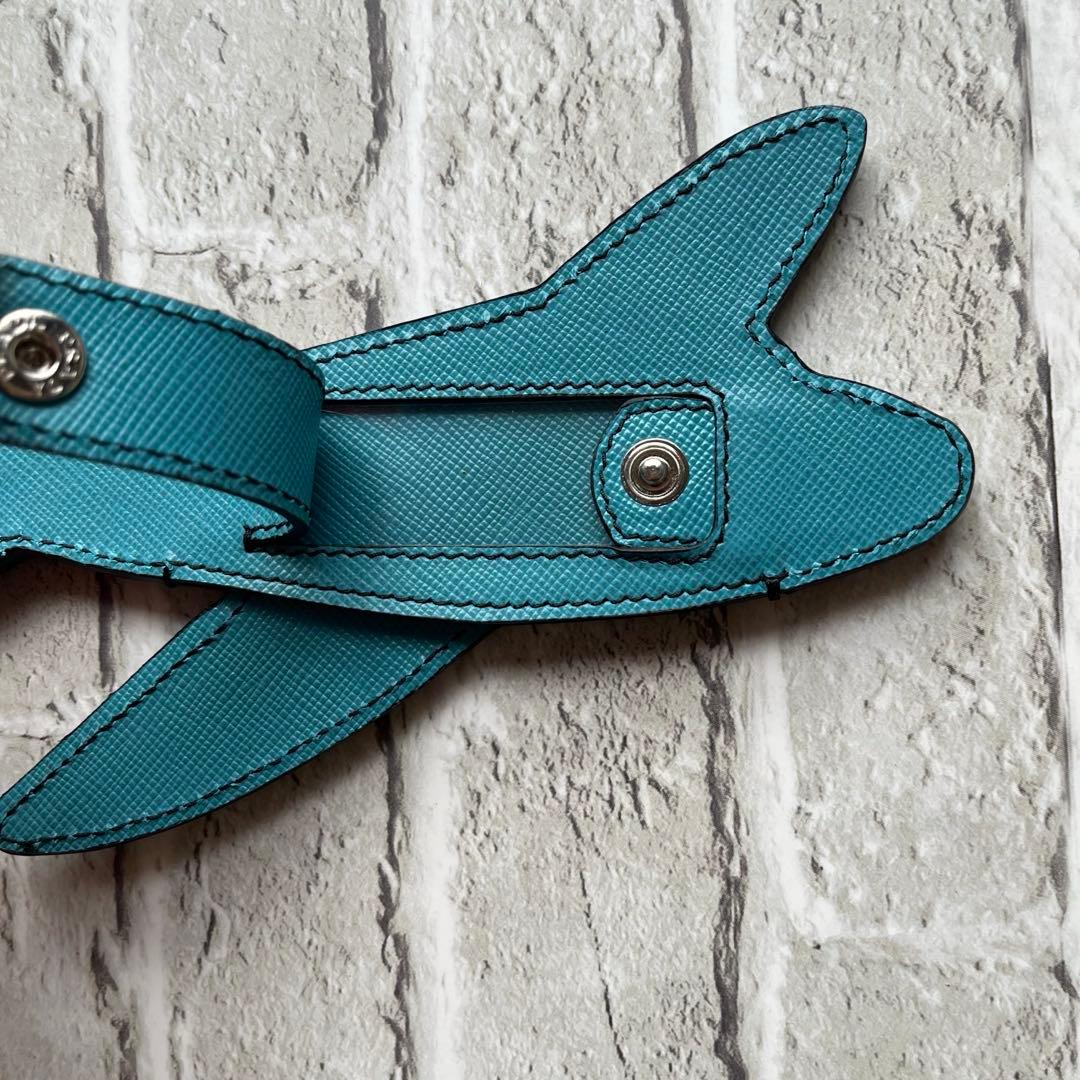 PRADA 飛行機 エアプレイン キーホルダー キーリング チャーム プラダ
