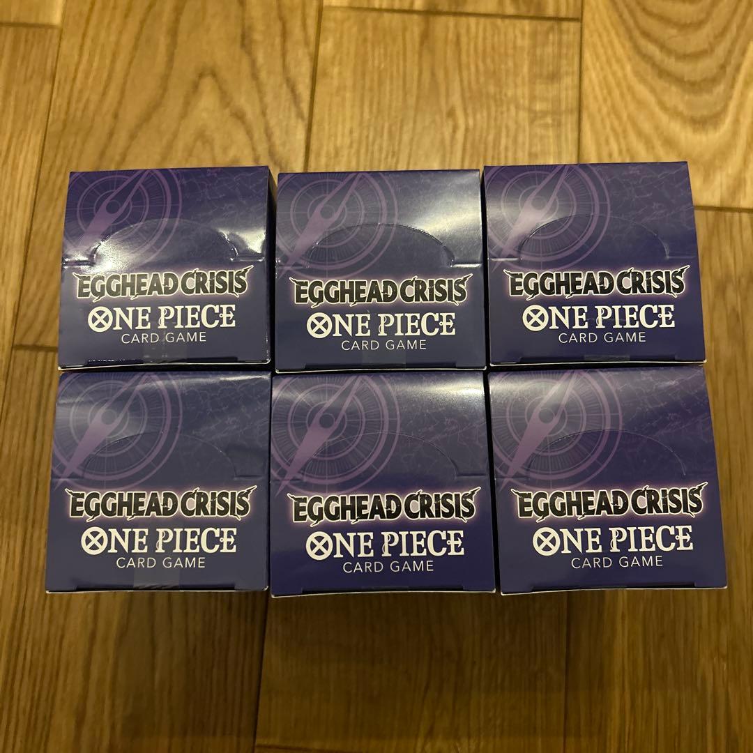 エッグヘッドクライシス　6BOX未開封テープ付き