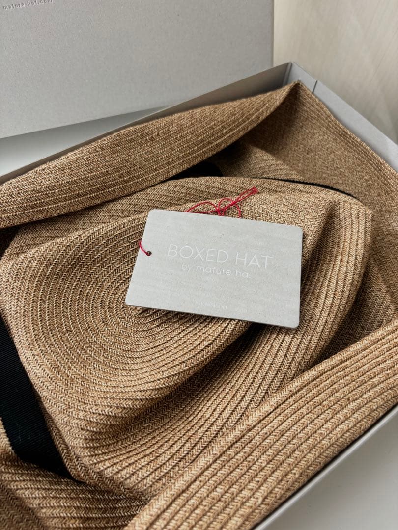 【新品未使用】mature ha. / グログランリボンペーパーブレードボックス