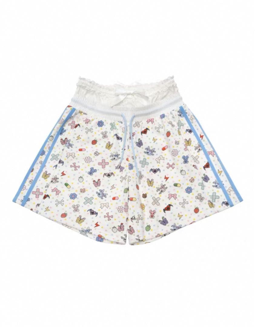 CFIERCE カラフル動物柄ショートパンツ