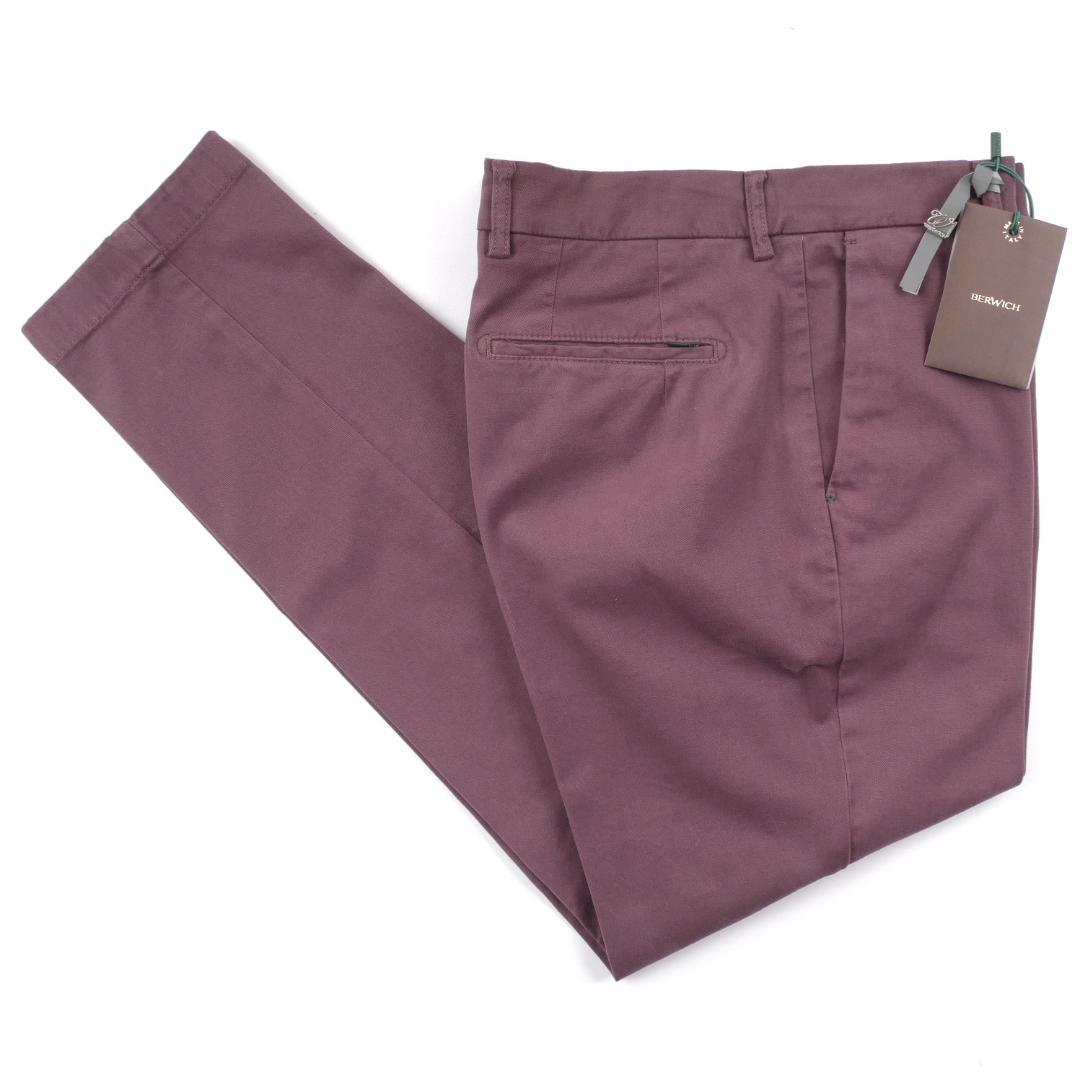 BERWICH◆Made In Italy◆48◆秋冬 スリム コットン パンツ