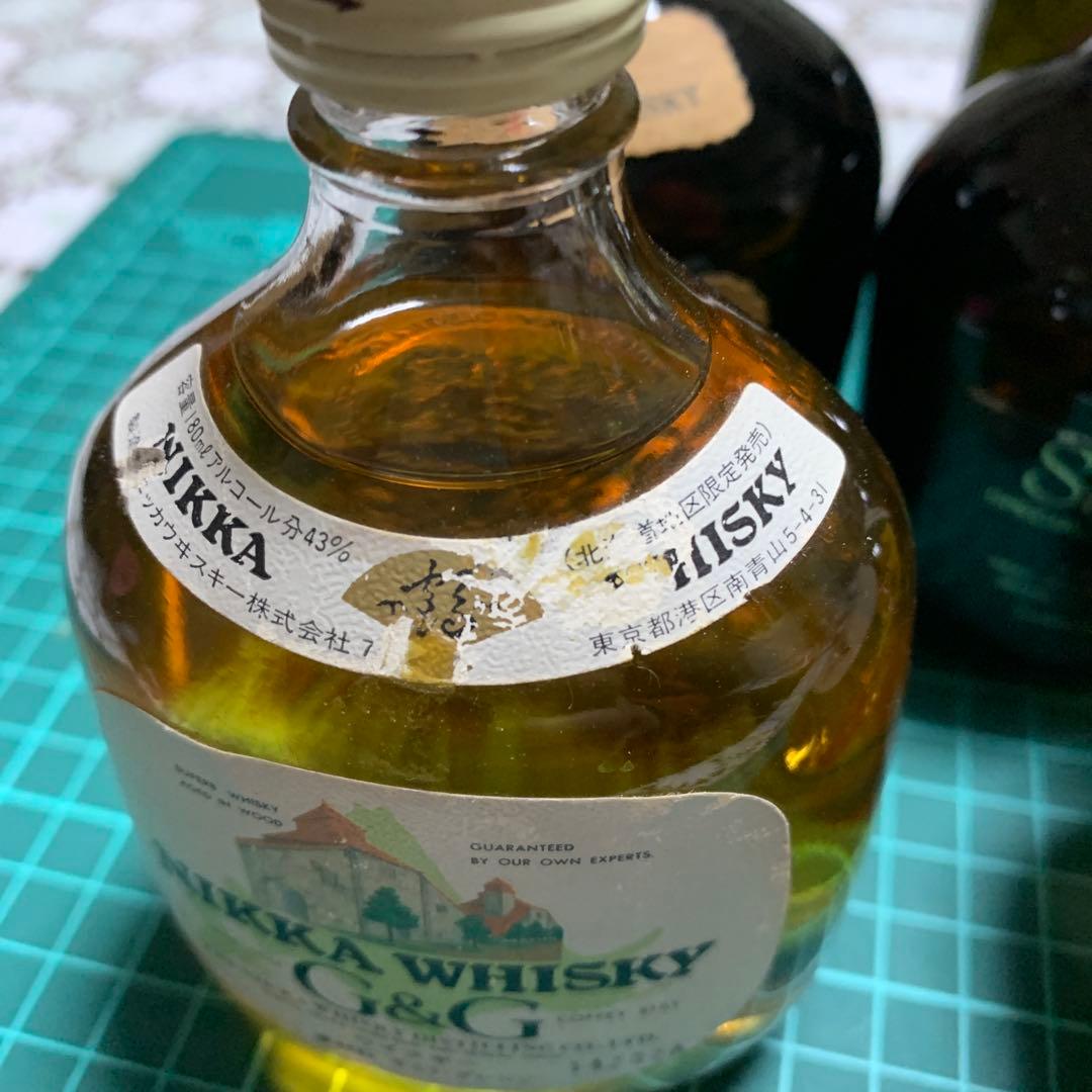 非常に希少な サントリー ニッカ G&G ウイスキー EXPO'70 8本セット