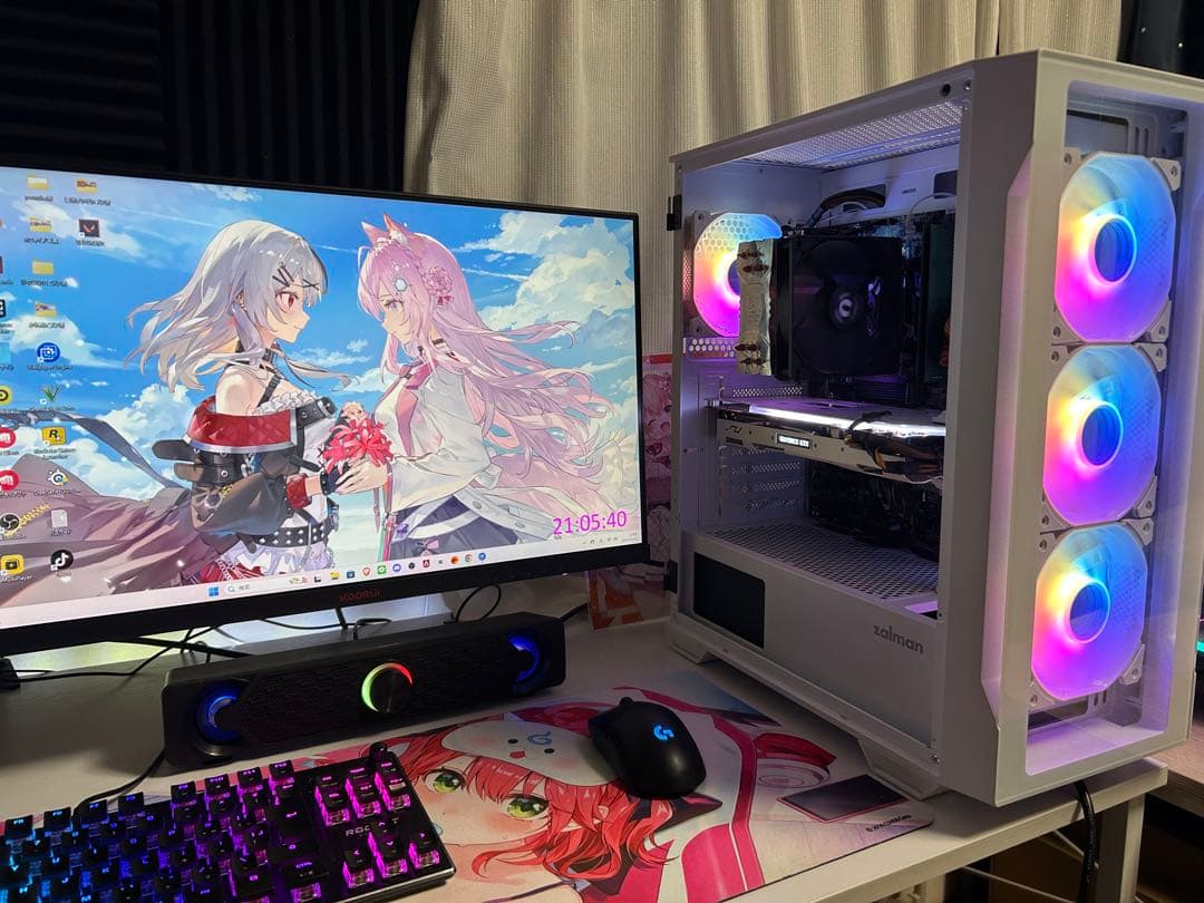 高性能 ゲーミングPC i7 7700 GTX1070ti