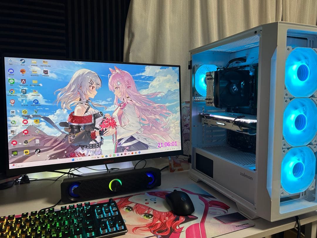 高性能 ゲーミングPC i7 7700 GTX1070ti