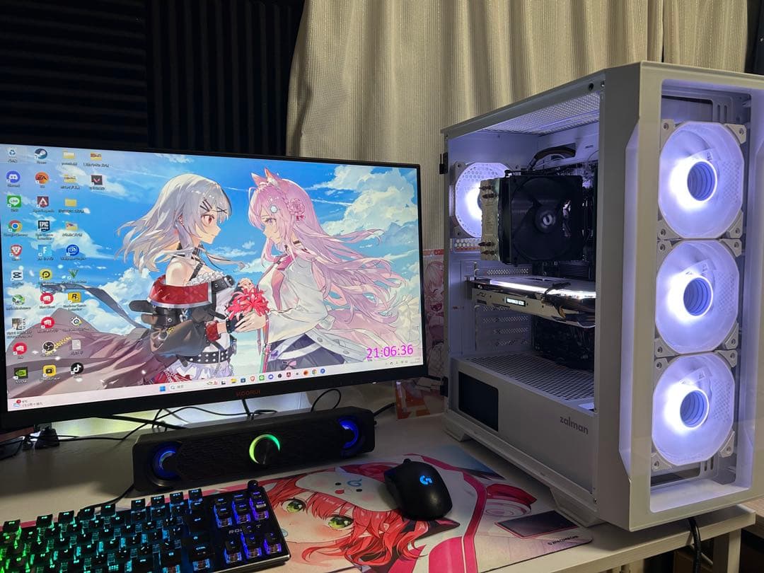高性能 ゲーミングPC i7 7700 GTX1070ti