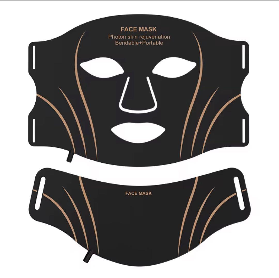 7in1 LED光トリートメント　フェイスマスク＆ネックパーツセット