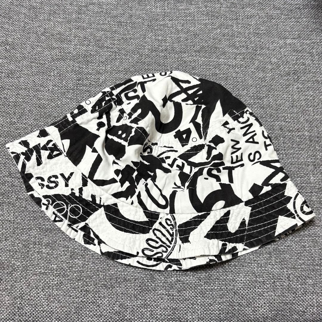 Stussy グラフィックデザイン バケットハット