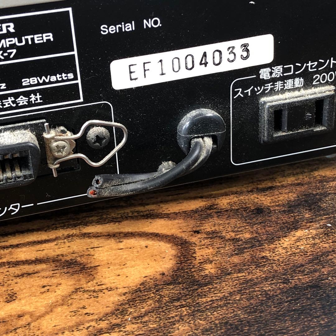 ジャンク PIONEER パーソナルコンピューター PX-V7 MSX