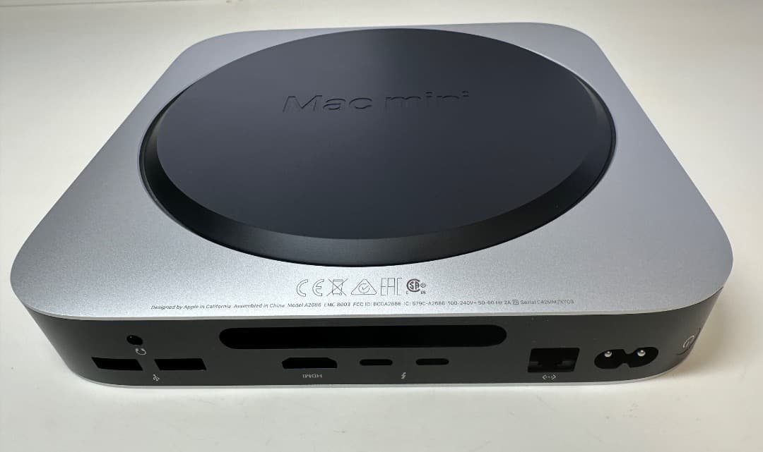 【美品】Apple Mac mini M2チップ 8GB 256GB