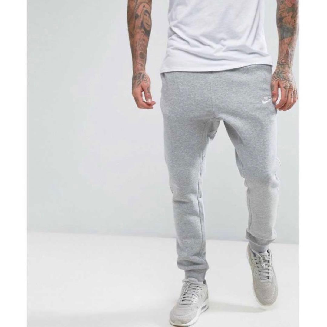 新品 NIKE セットアップ トレーナー&ジョガーパンツ グレー S 送料無料