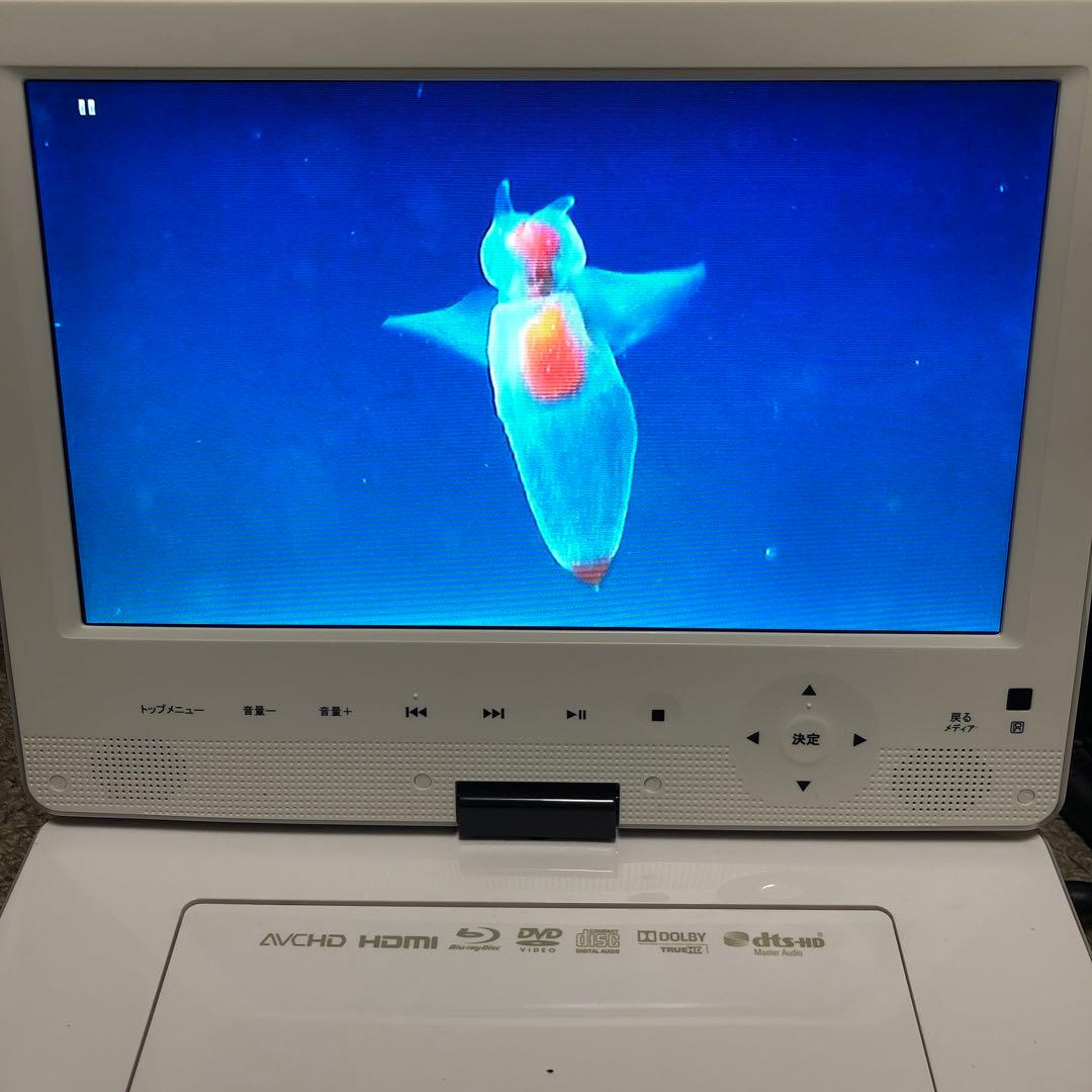 AVOX 10インチ　ポータブルブルーレイプレーヤー APBD-1011HK