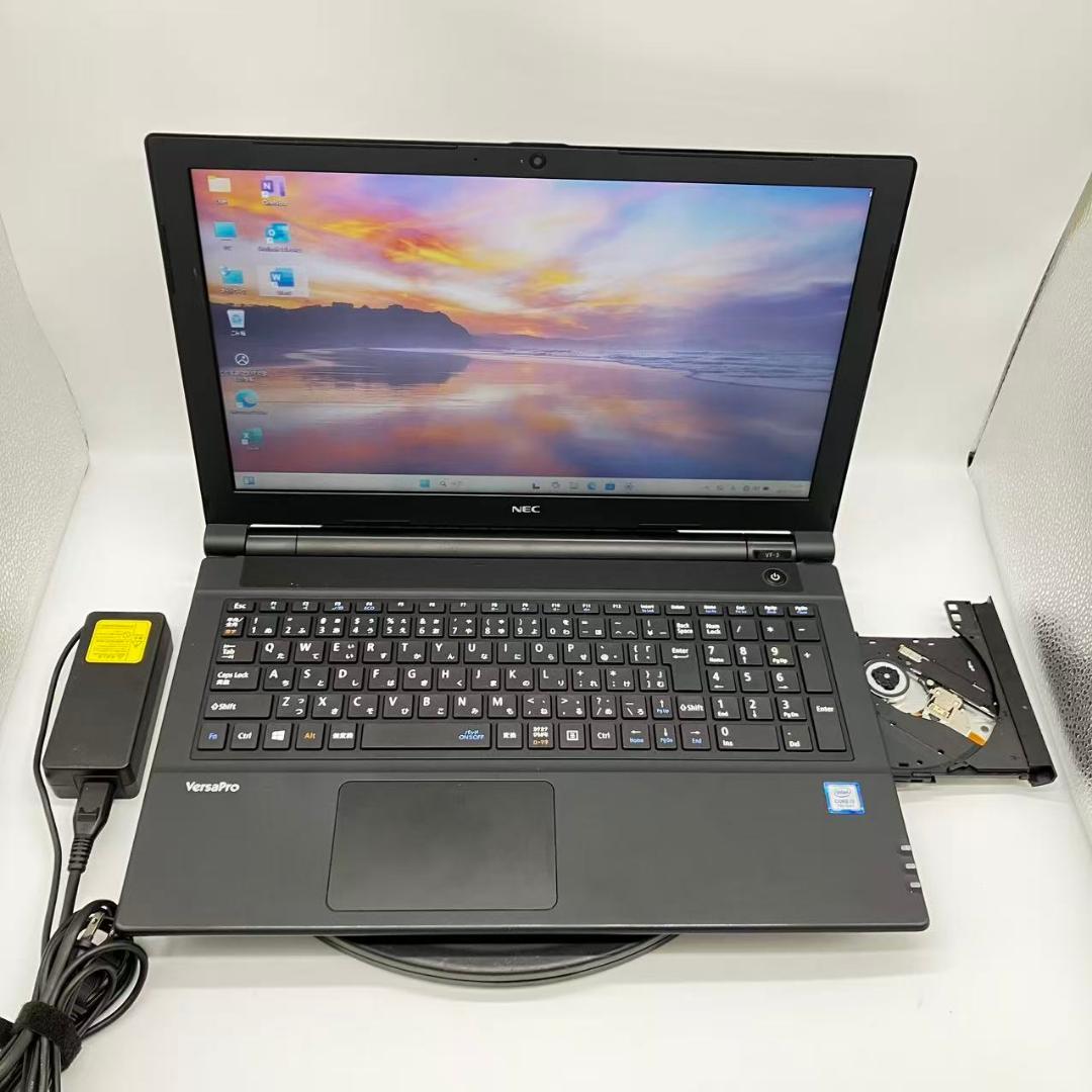 コスパ NEC 15.6型 i3-7020U Office 8×256GB ②
