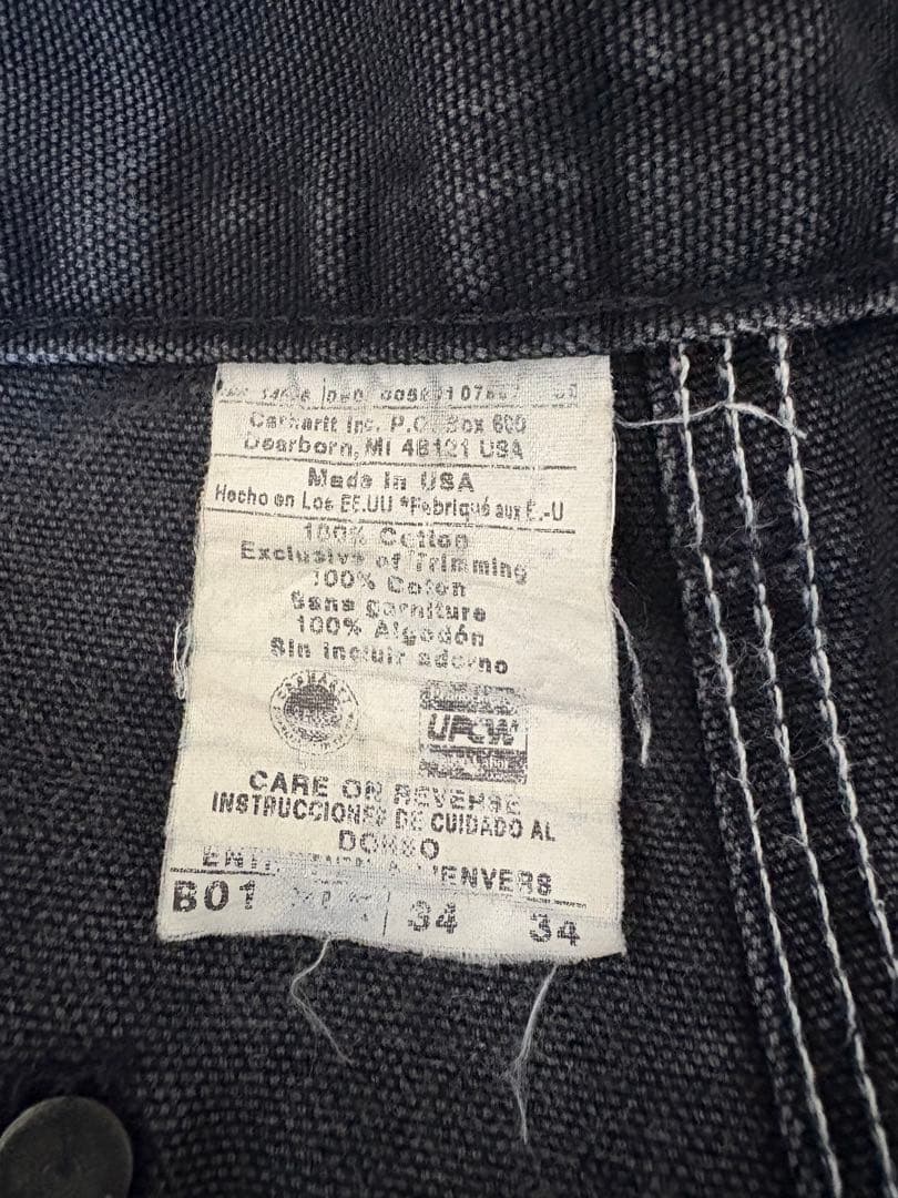 Carhartt ダブルニー ワークパンツ USA製