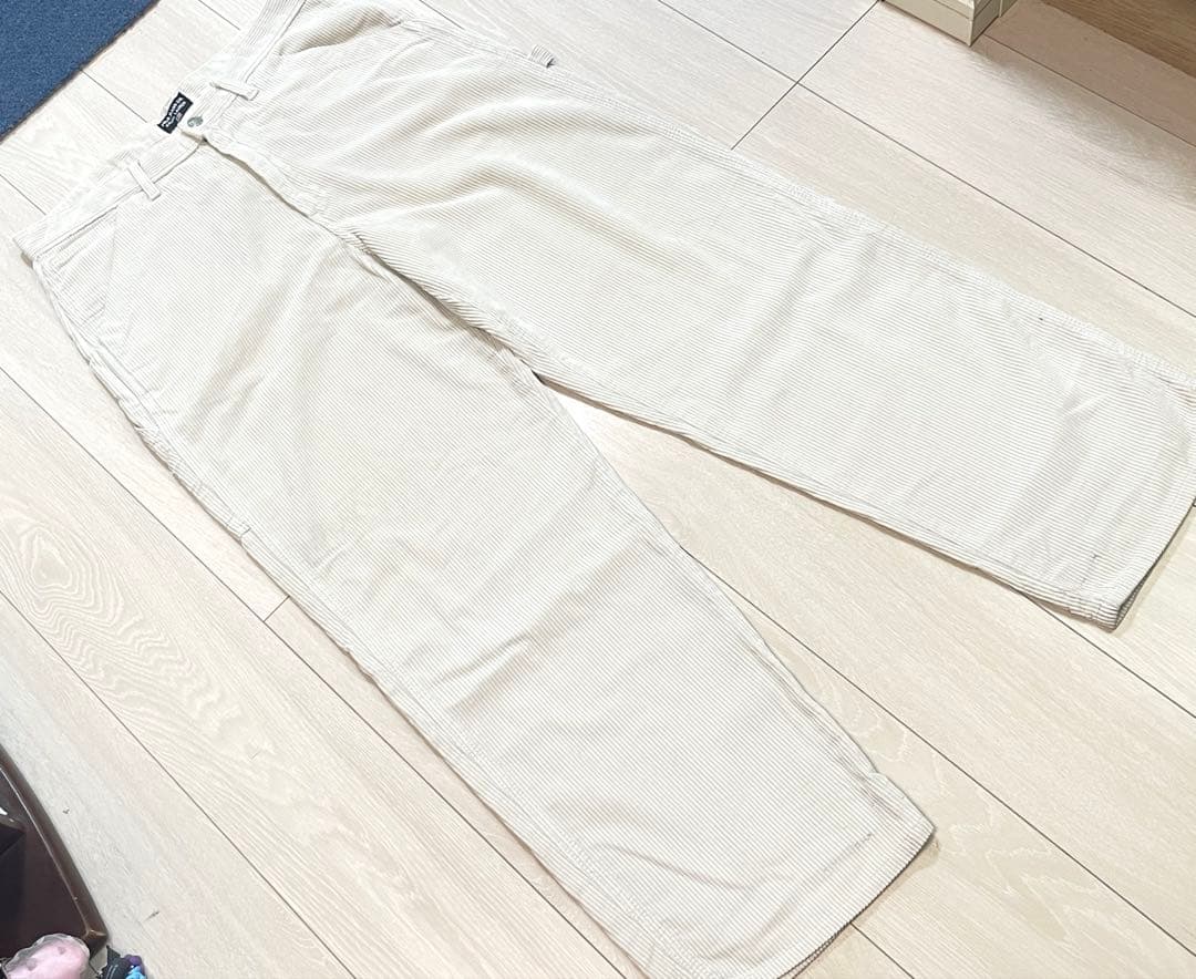 90s~00s Ralph Lauren 珍品 ホワイト コーデュロイペインター