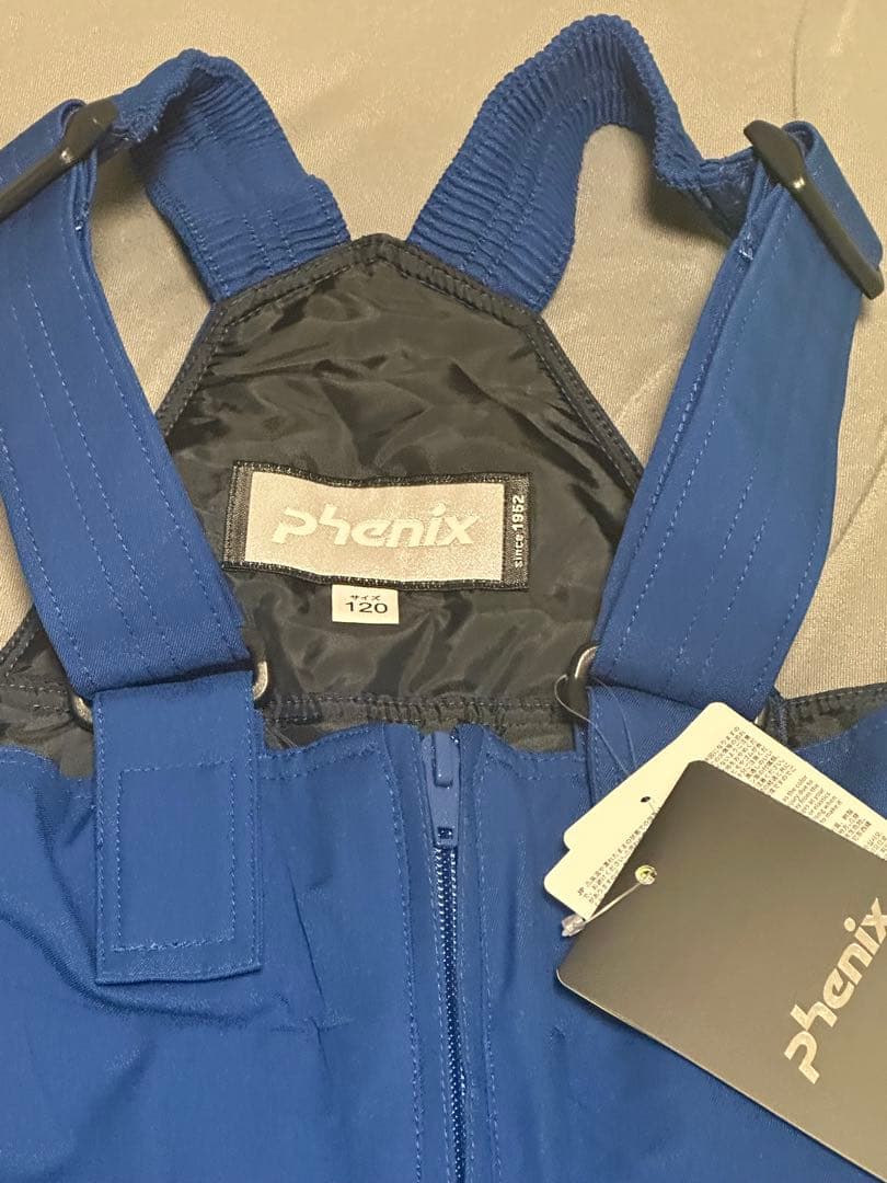 Phenix フラッシュグリーン ブルー　子供用スキーウェア 上下120