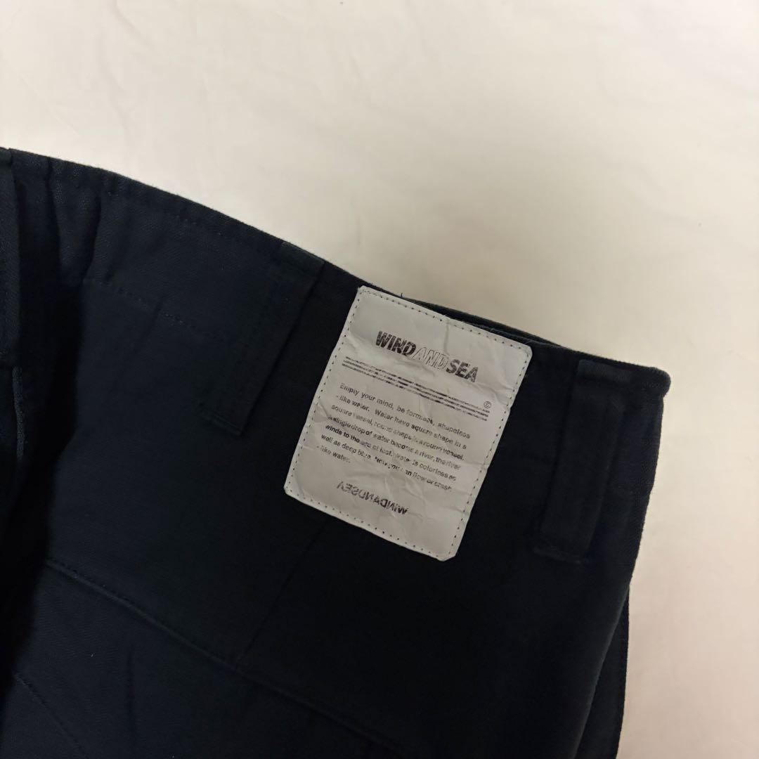 WIND AND SEA カーゴパンツ ブラック