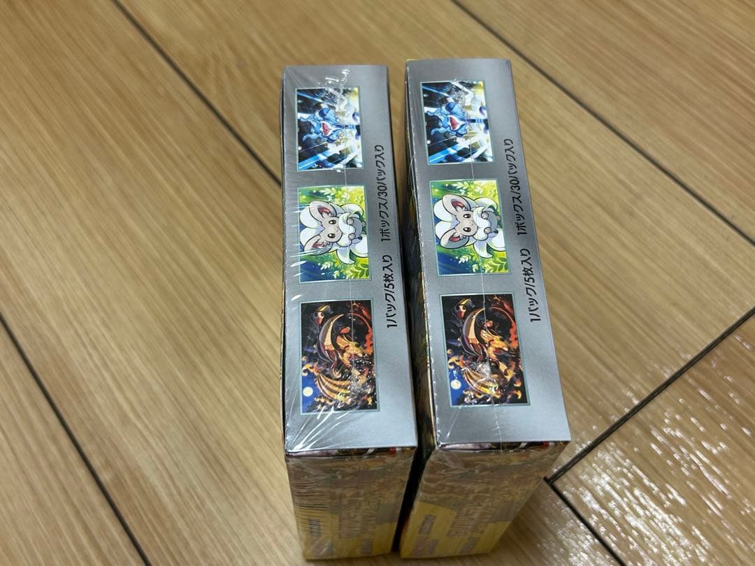 ポケモンカードゲーム ワイルドフォース 新品未開封 シュリンク付き 2BOX