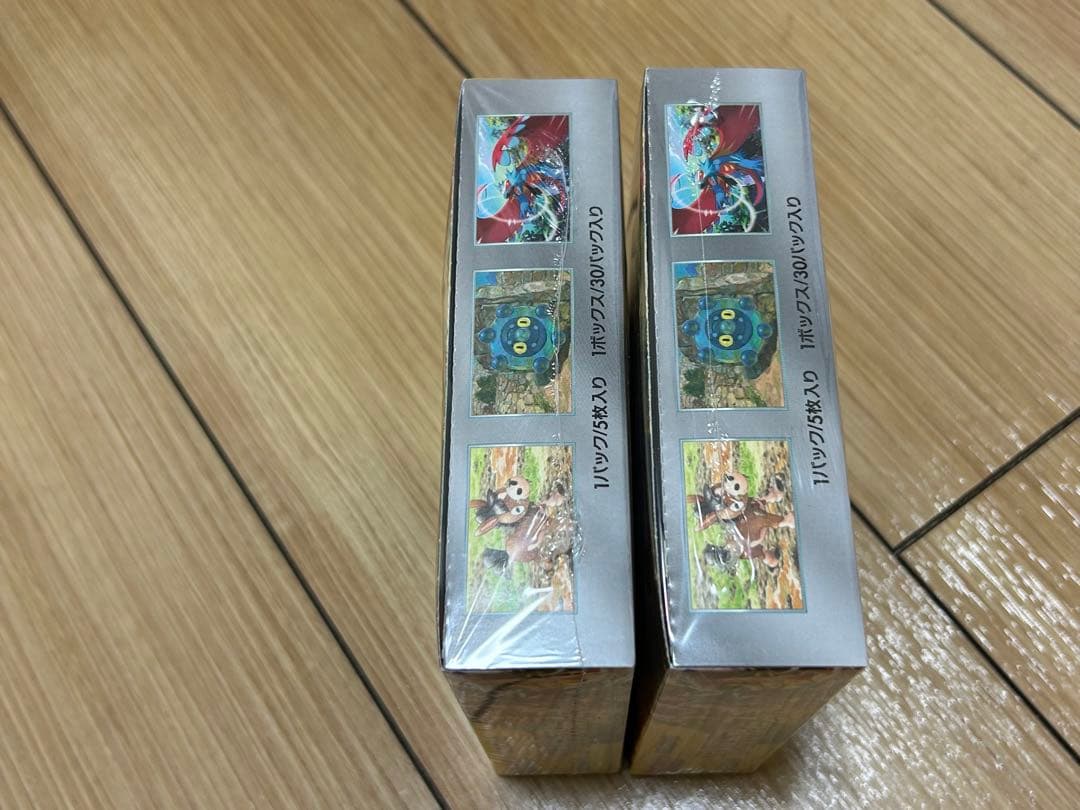 ポケモンカードゲーム ワイルドフォース 新品未開封 シュリンク付き 2BOX