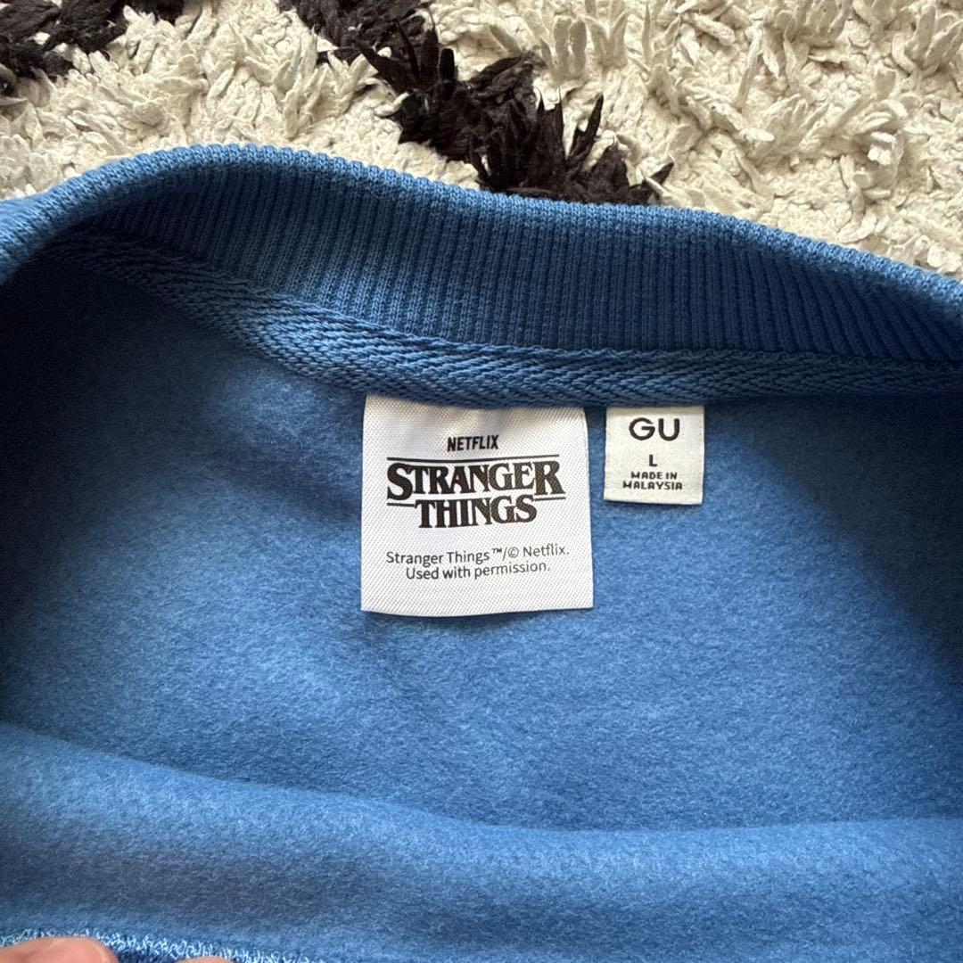 ストレンジャーシングス×GU スウェットL size