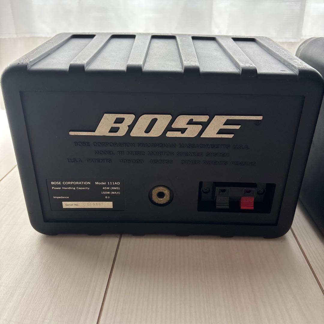 BOSE スピーカー 2個セット　中古　111AD