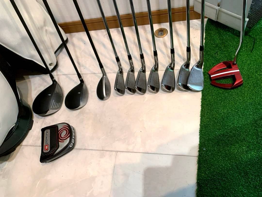 豪華　良品　ウィルソン　ゴルフクラブ フルセット　バッグ／アダバット