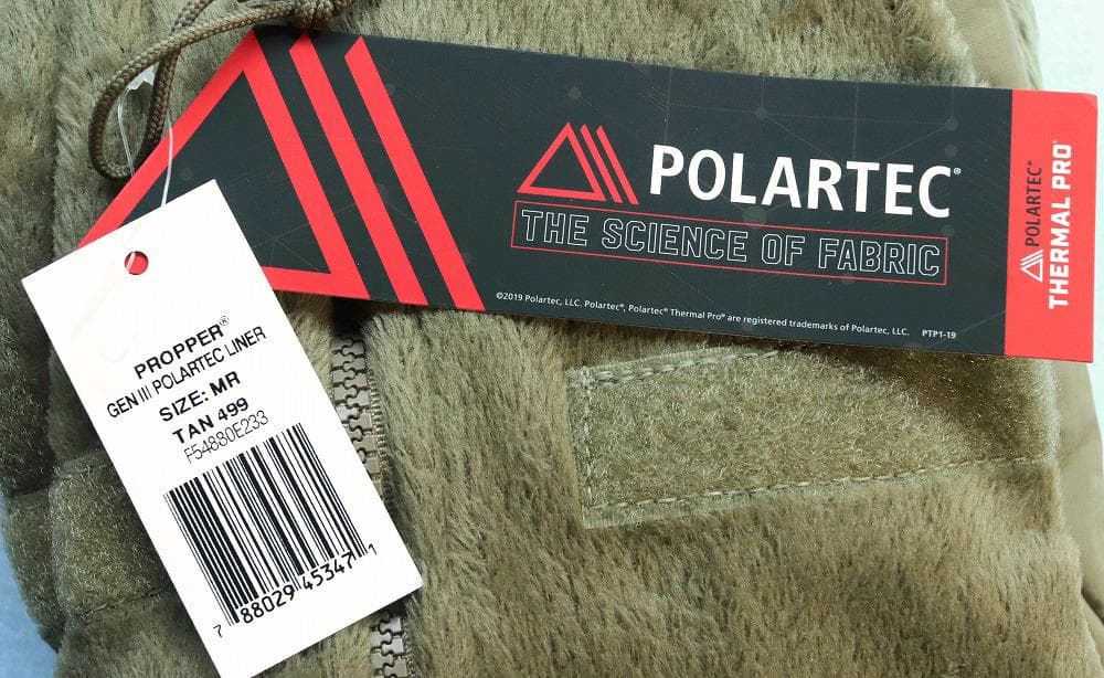 ECWCS GEN3 Level3フリースジャケット コヨーテ M/R