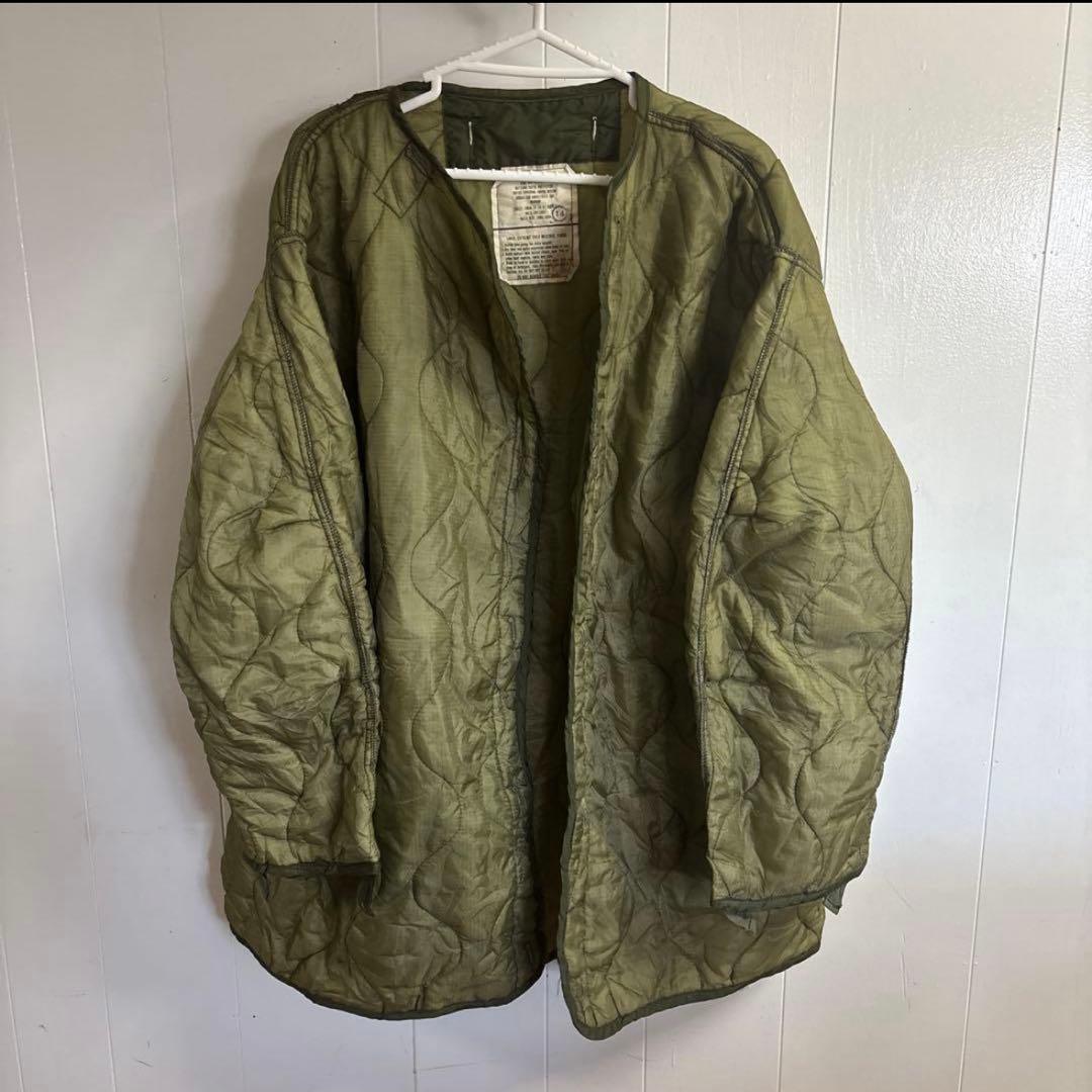 美品　米軍実物　M65パーカー　フィッシュテールパーカーMEDIUMフルセット