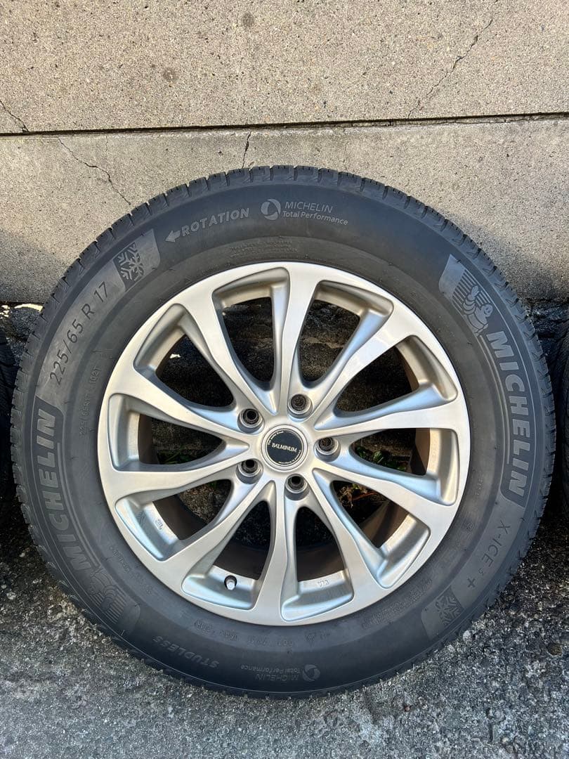 MICHELIN 225/65R17 タイヤ・ホイールセット 4本　cx5