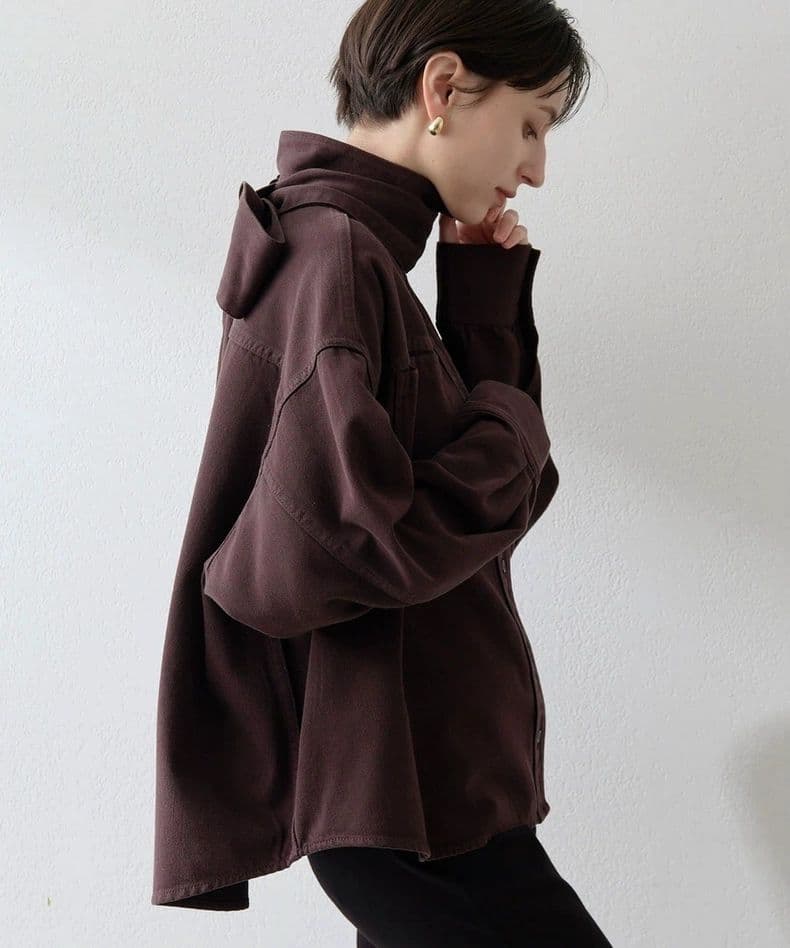 【Whim Gazette】デニムボウタイシャツ