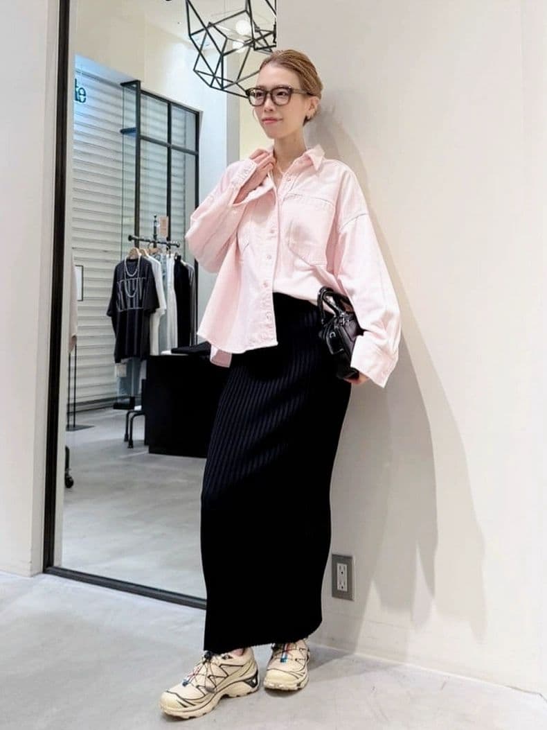 【Whim Gazette】デニムボウタイシャツ