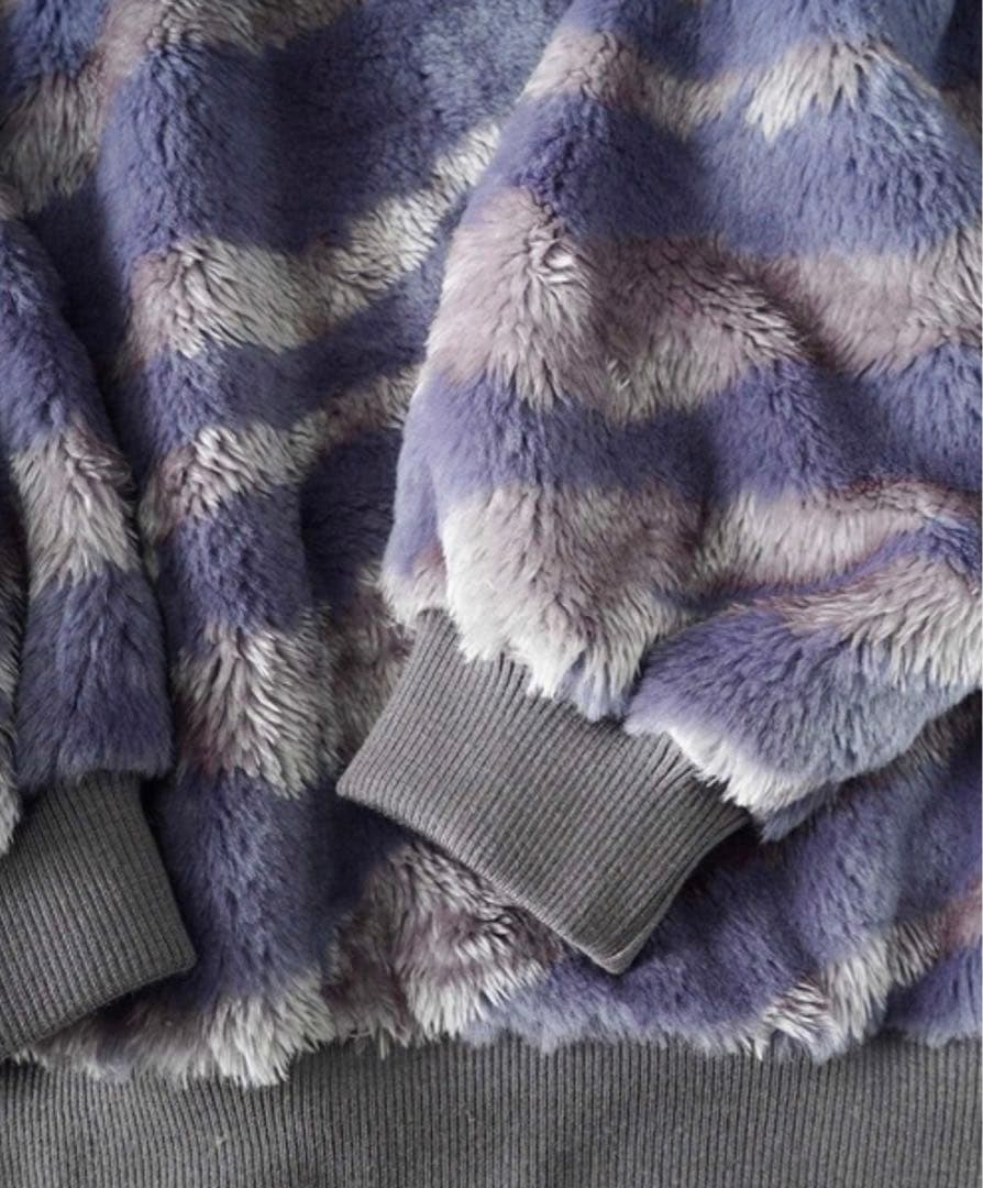 【美品】SHAREEF/シャリーフ/シャギーフリースプルオーバー【人気】