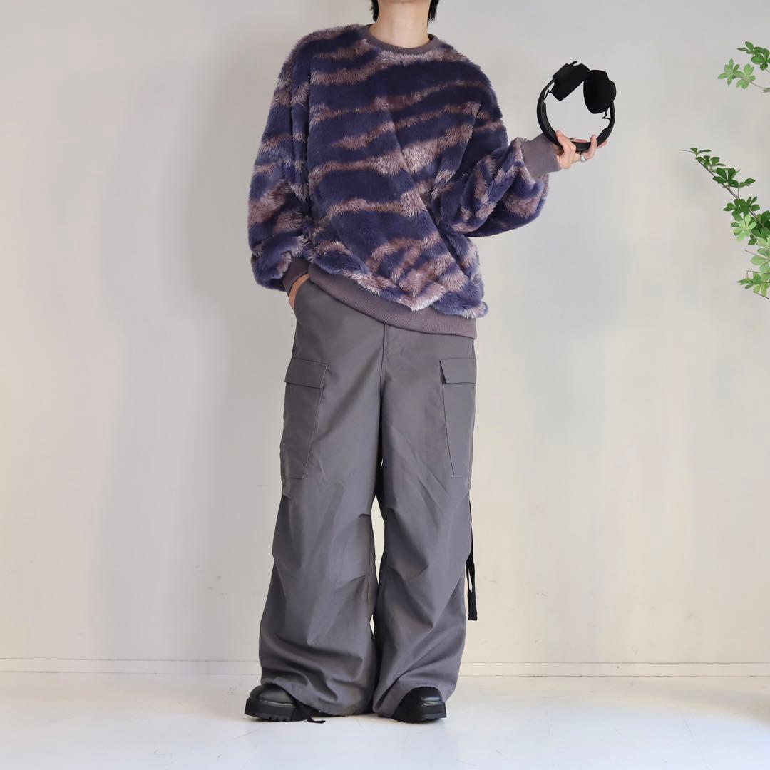 【美品】SHAREEF/シャリーフ/シャギーフリースプルオーバー【人気】