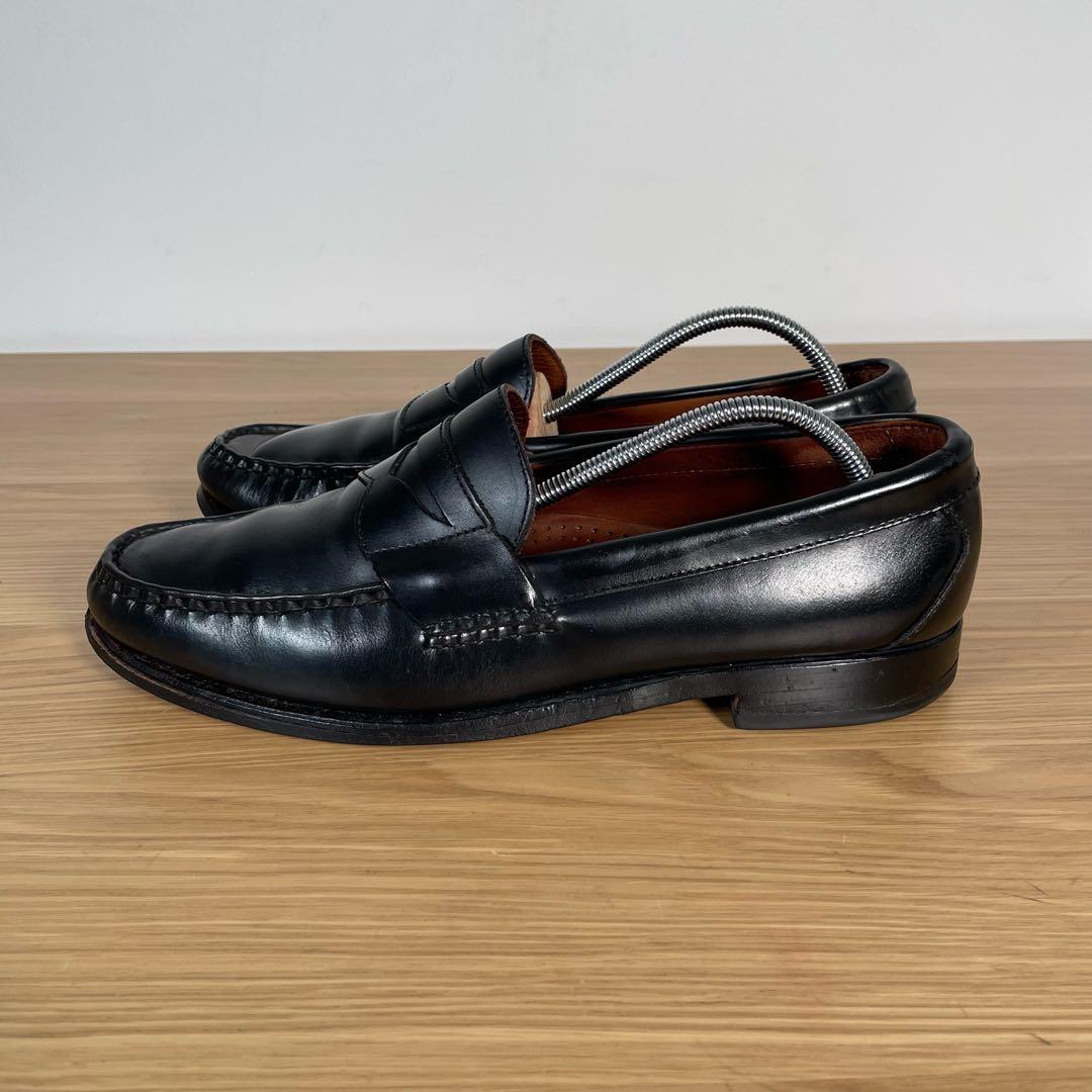 アレンエドモンズ　黒　ローファー