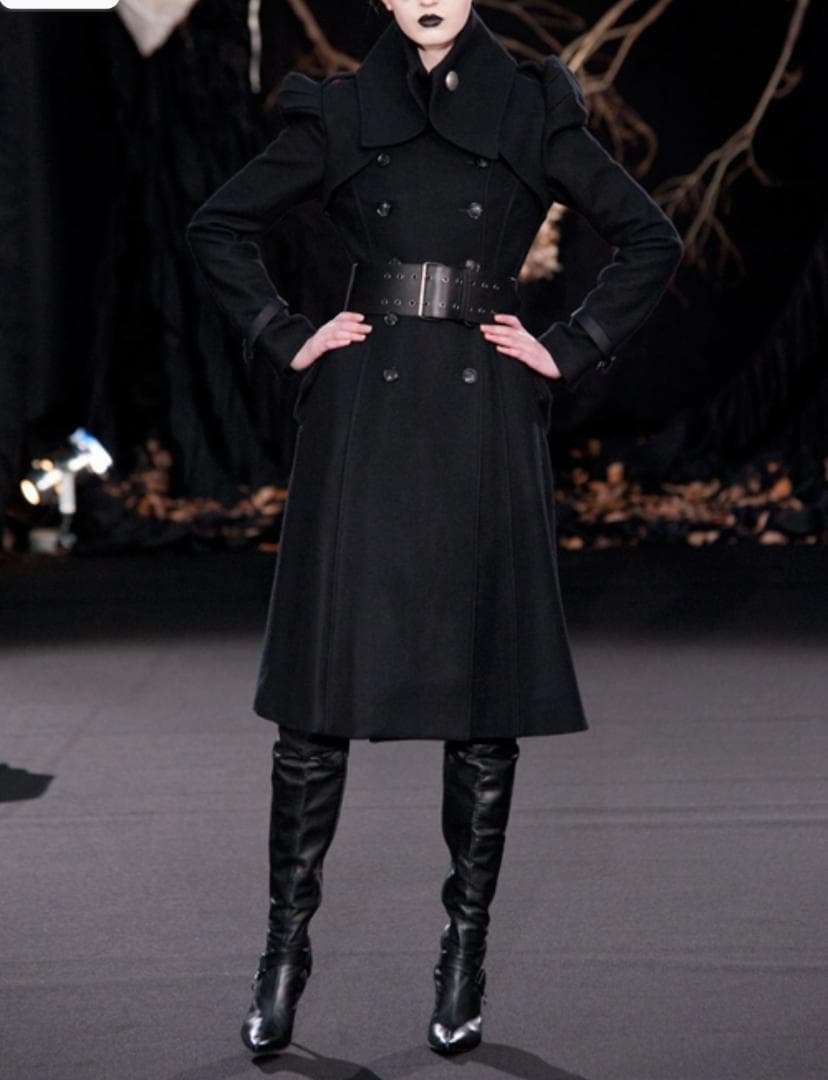 alice auaa アリスアウアア　レア　ベルト（幅約8㎝）ゴシック