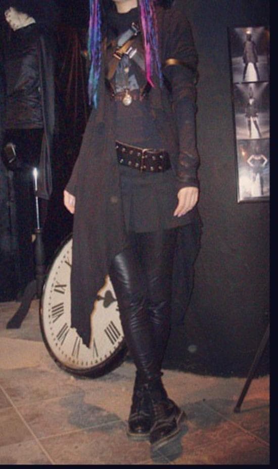 alice auaa アリスアウアア　レア　ベルト（幅約8㎝）ゴシック