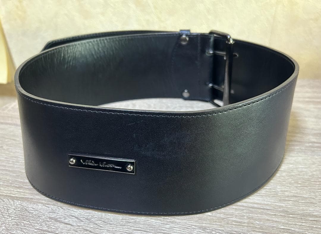 alice auaa アリスアウアア　レア　ベルト（幅約8㎝）ゴシック