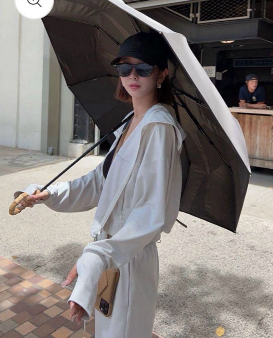 しーちゃん　日傘100%完全遮光 ベージュ