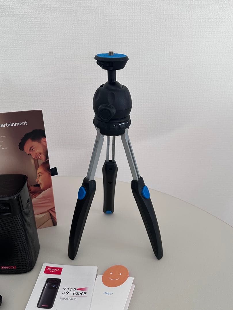 Nebula Apollo 部屋 ルーム プロジェクター 三脚付き